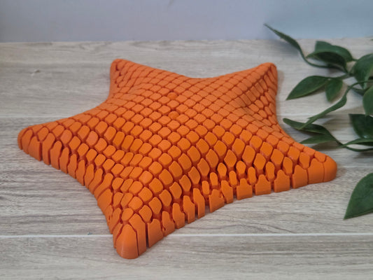 Mesh orange starfish