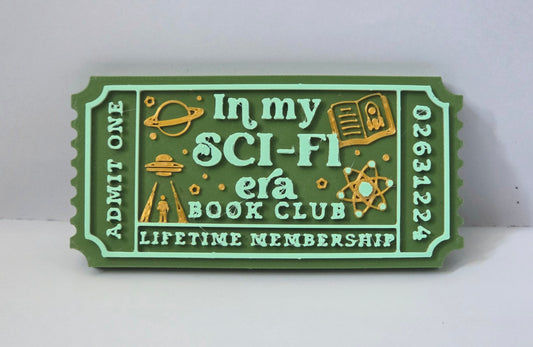 Sci fi book ticket