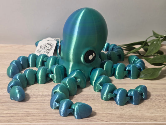 Blue octopus
