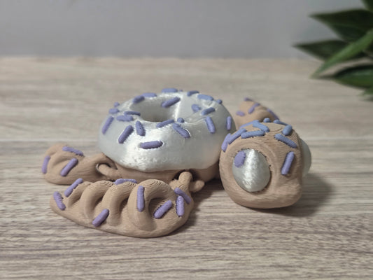 White donut turtle