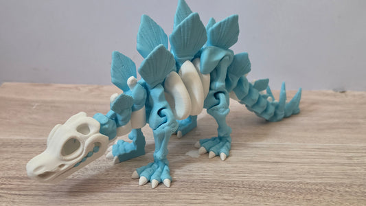 Blue white Skelly stego