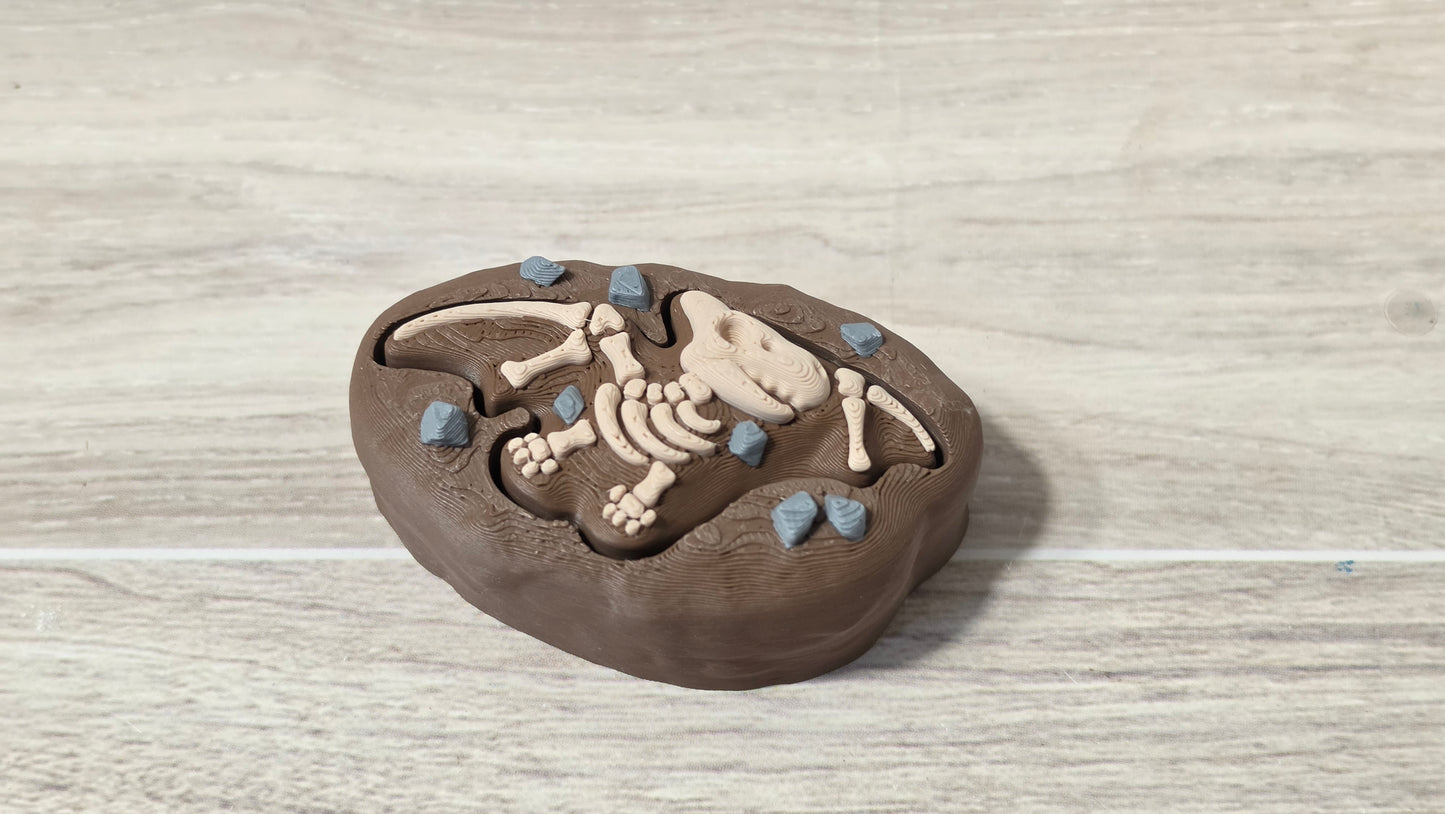 Pterodactyl fossil clicker
