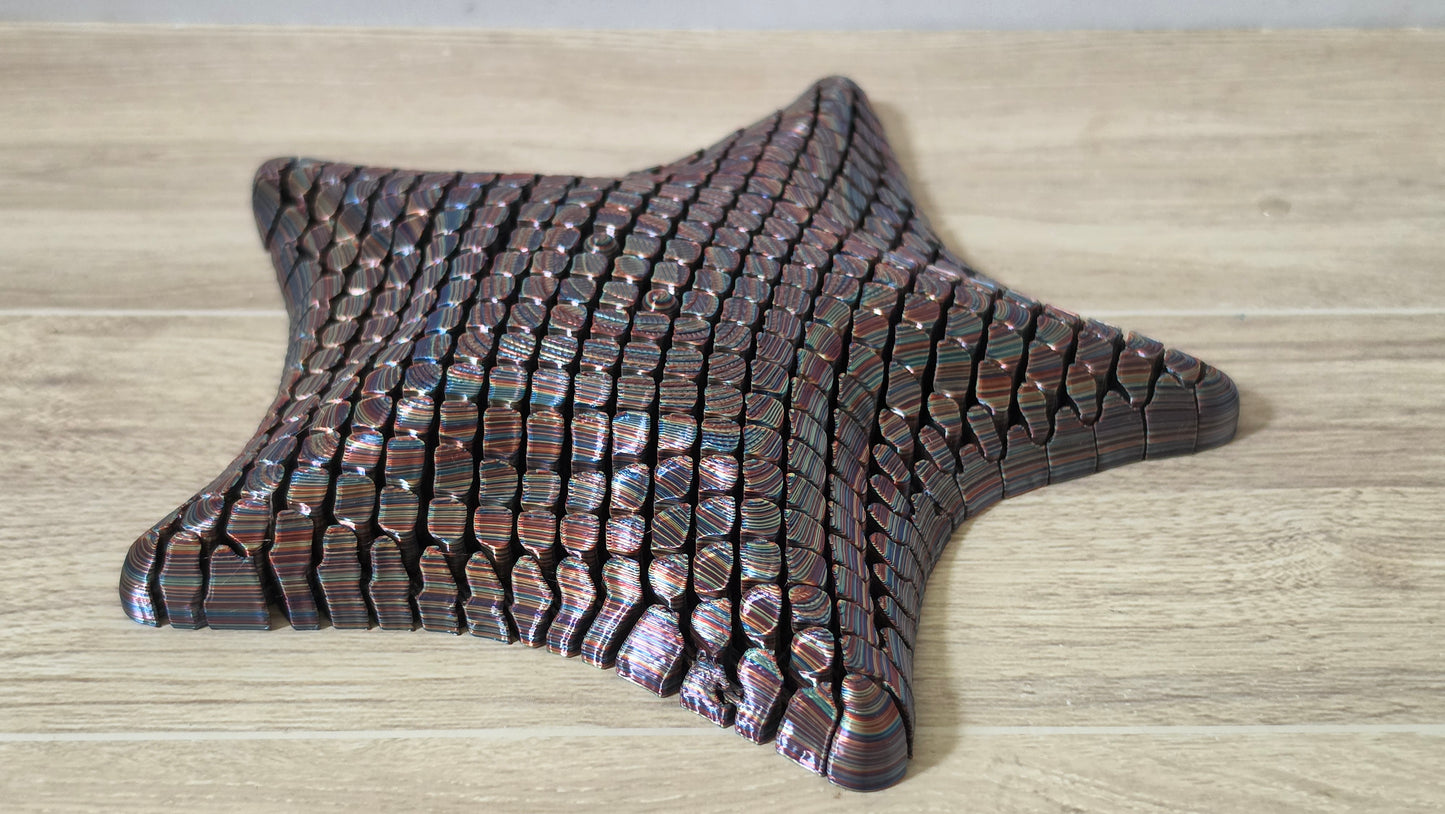 Black starfish mesh