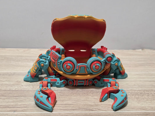 Red and blue Cyber crab