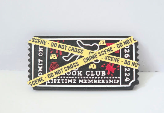 True crime book ticket