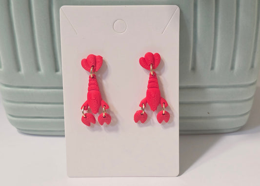 Lobster earrings