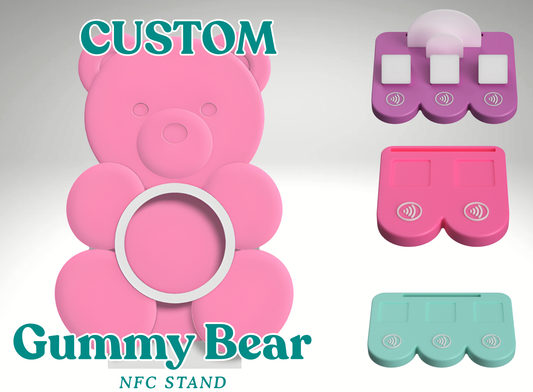 Custom Gummybear NFC Business Sign