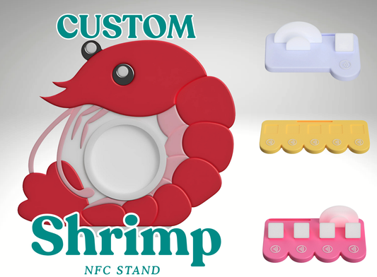 Custom Shrimp NFC Business Sign