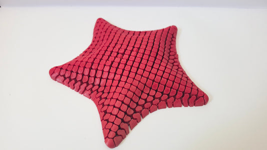 Red starfish mesh