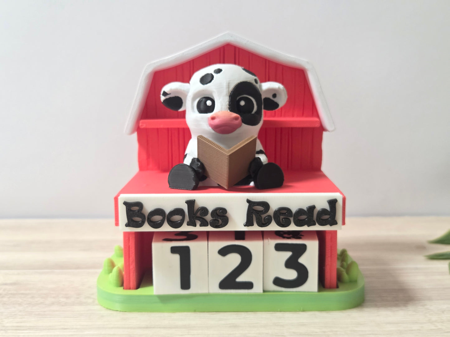 Cow Book Counter